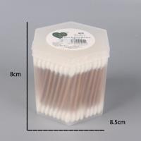 802花芙羽200支六边菱形碳化棉棒 2